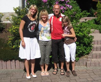 J�rg, Micha, Verena und Bernadette
